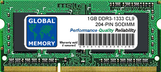 1GB DDR3 1333MHz PC3-10600 204-PIN SODIMM MEMORY RAM FOR TOSHIBA LAPTOPS/NOTEBOOKS 1GB DDR3 1333MHz PC3-10600 204-PIN SODIMM MEMORY RAM FOR TOSHIBA LAPTOPS/NOTEBOOKS